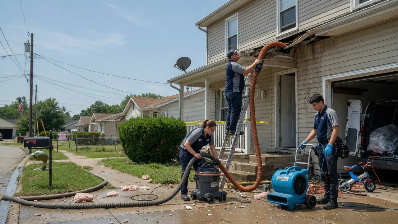 Water Damage Restoration in Wood River, IL near me